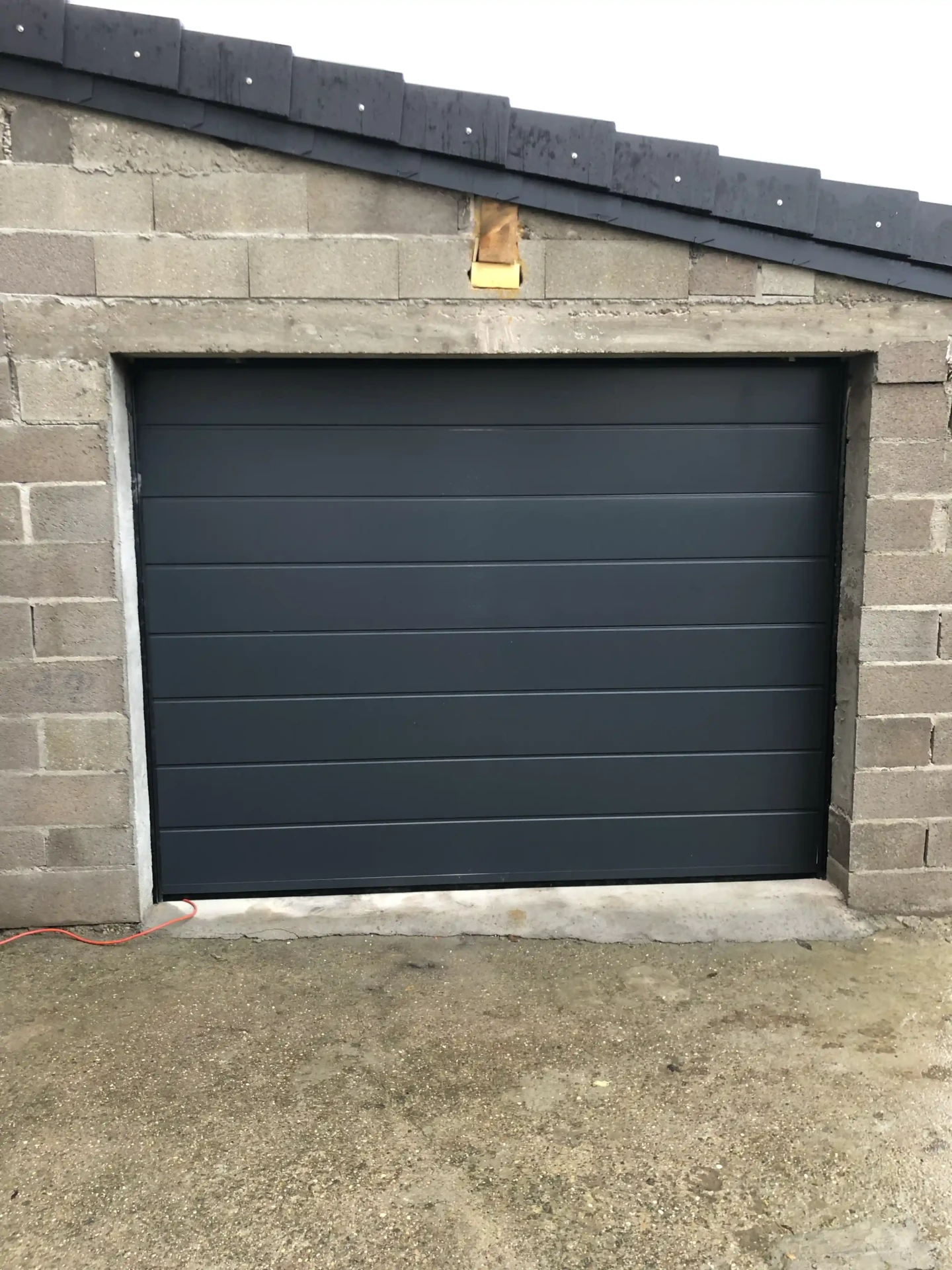 rc fermelec porte de garage brique neuf
